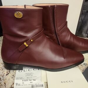 Gucci Elite Calf Vintage Bordeaux  size 39